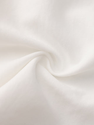 Ruffle Neck Tie Long Sleeve Shirt