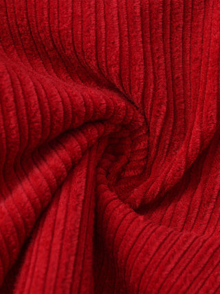 Y2K Corduroy Side-Zip Skort