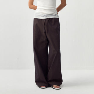 CUBIC Relaxed Straight-Leg Cotton Trousers