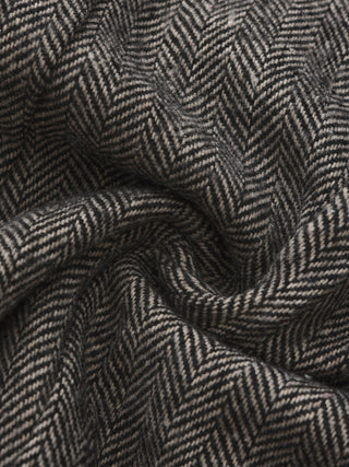 Gray Pleated Maxi Skirt