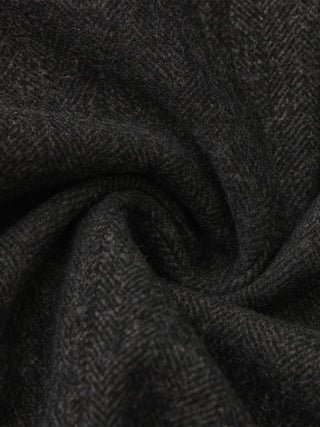 Classic Wool-Blend Tailored Down Coat