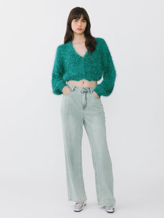 Asymmetric Pocket Classic Jeans