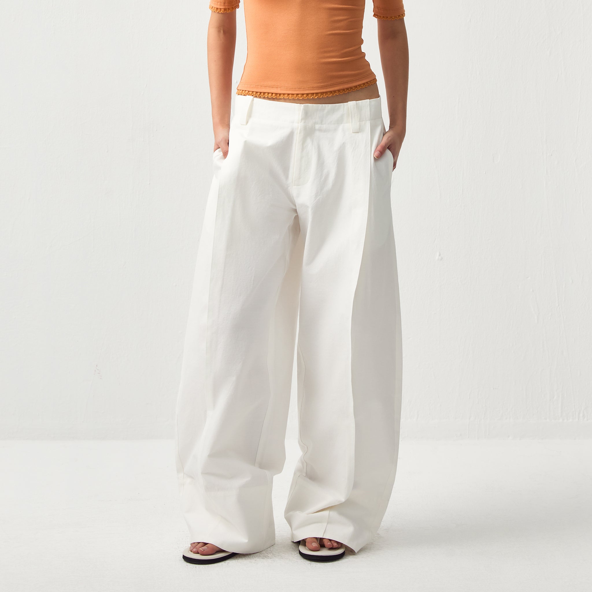 CUBIC Casual Wide-Leg Trousers-9