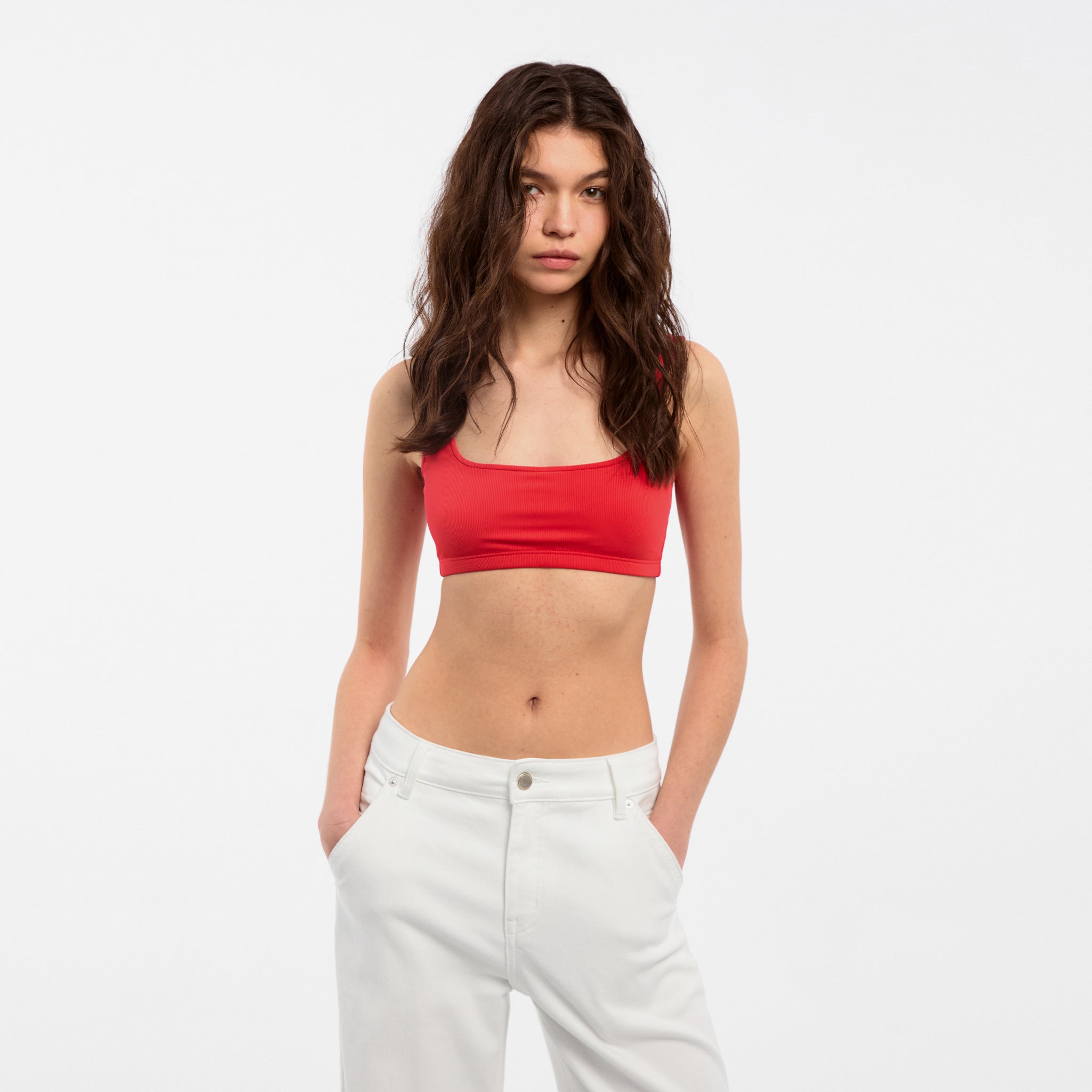 CUBIC U-neck Tank Top-9