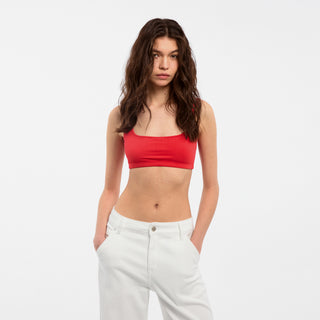 CUBIC U-neck Tank Top