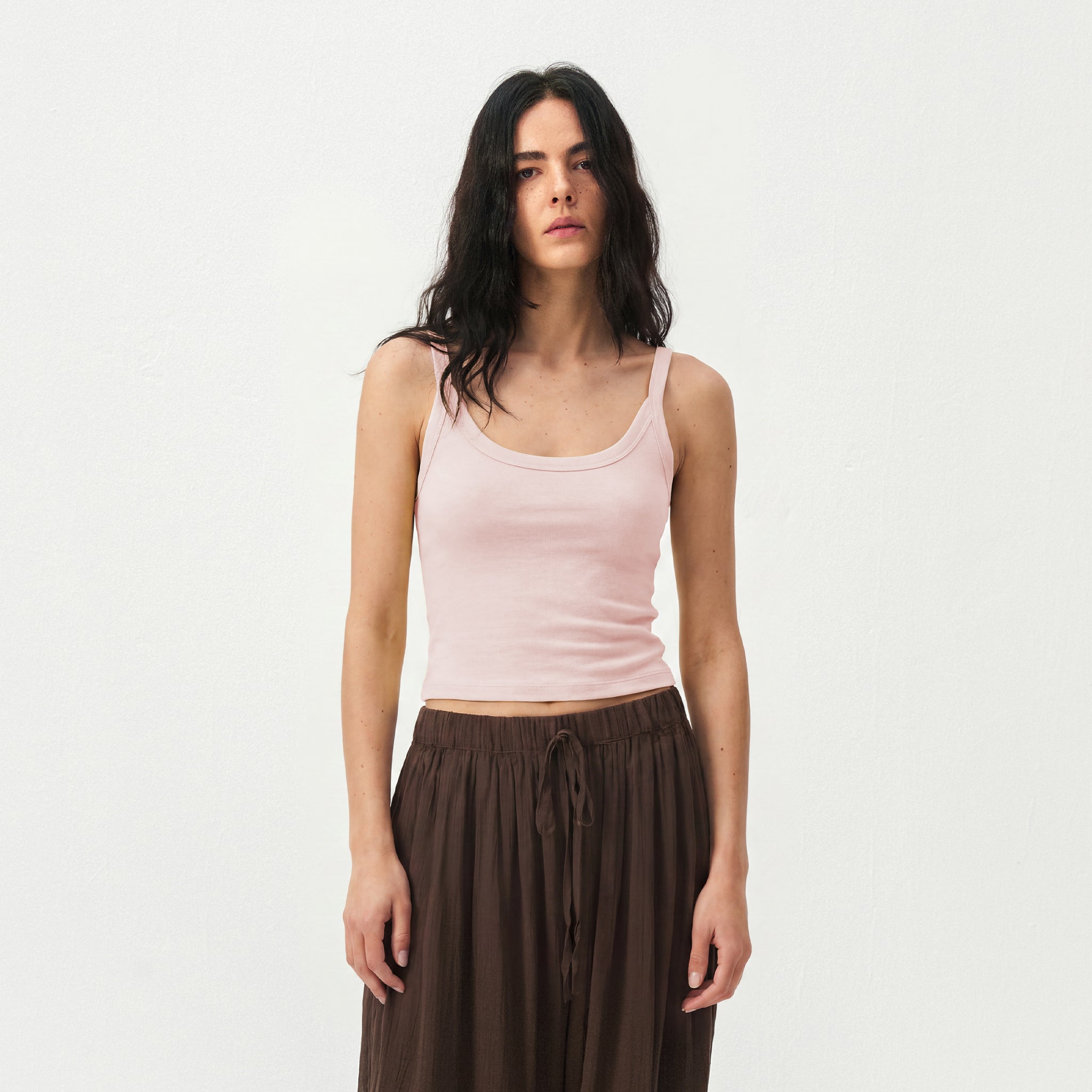 CUBIC Lyocell-Linen Blend Tank Top-9