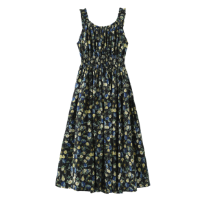 High Waist Floral Sling Dress-2