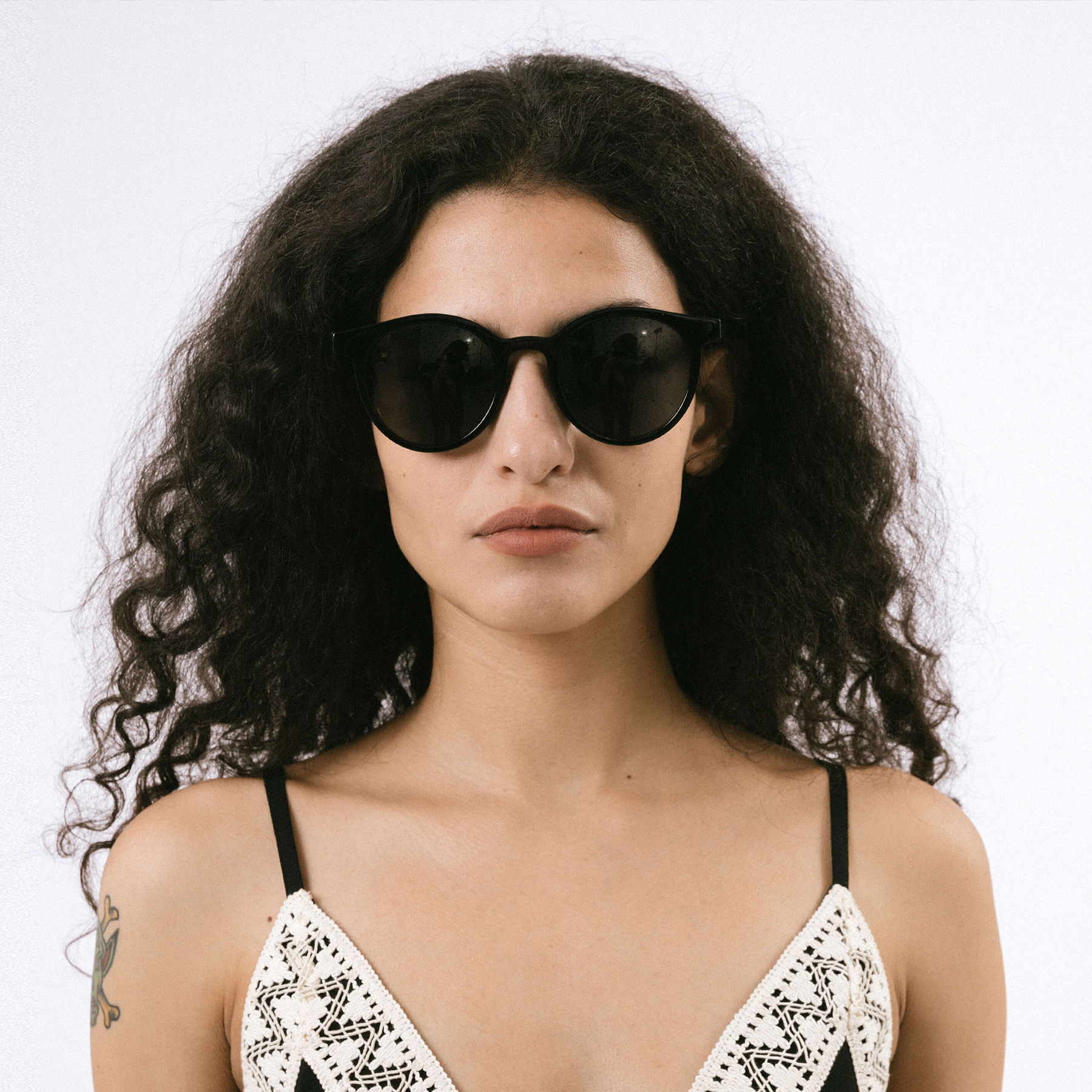 Retro Round Sunglasses-4
