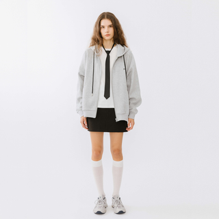 Boyfriend Zip Up Hoodie