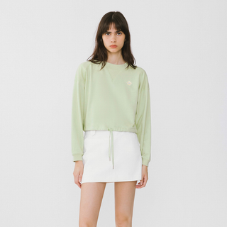 Short Basic Sweatshirt
