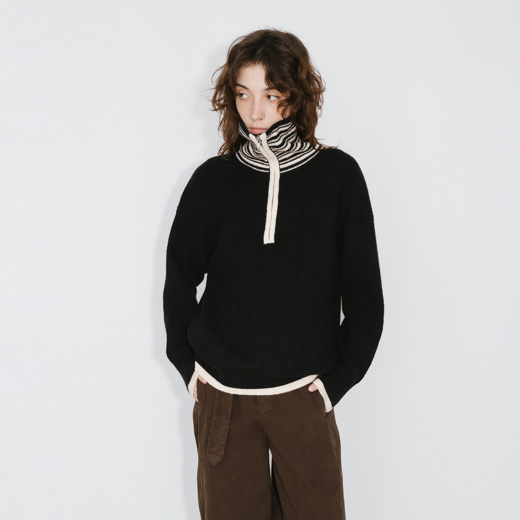 Half-Zip Sweater-7