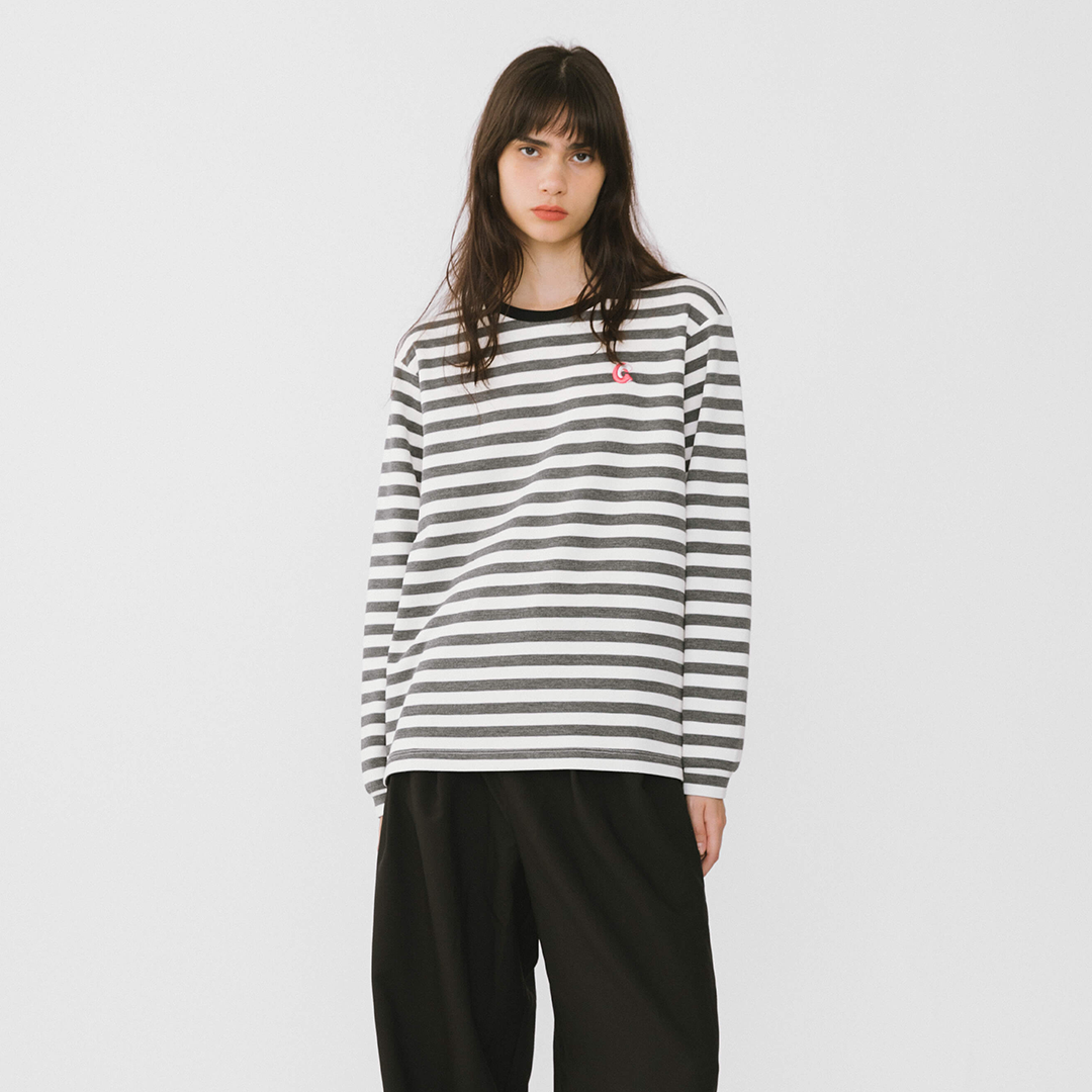 Oversized Striped Long Sleeve Top-20