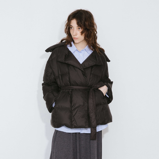 Short Boxy Down Coat