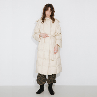 Long Boxy Down Coat
