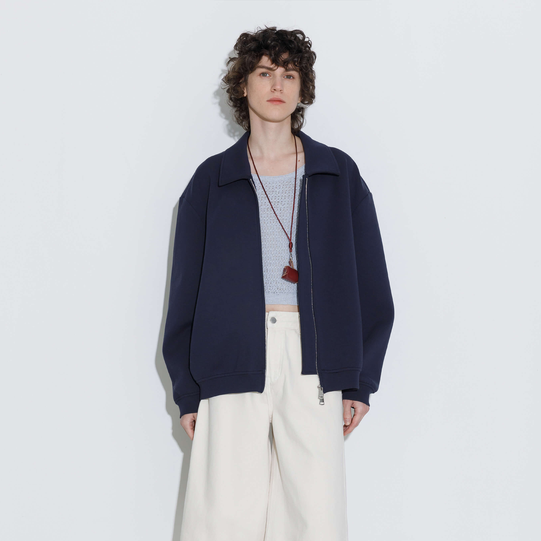Relaxed Fit Zipped Utility Jacket-9