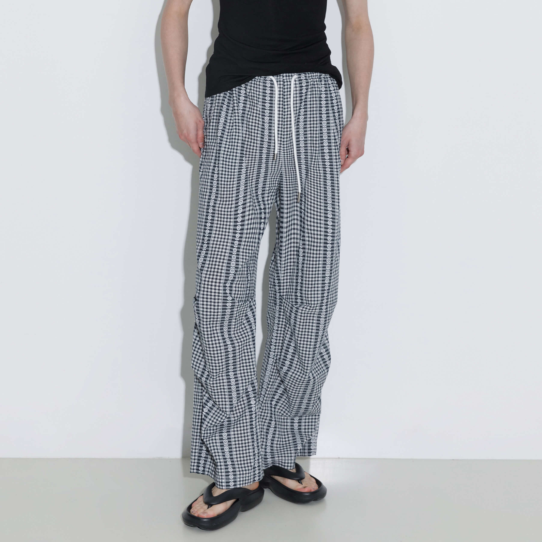 Lightweight 100% Cotton Loose Fit Casual Pants-3