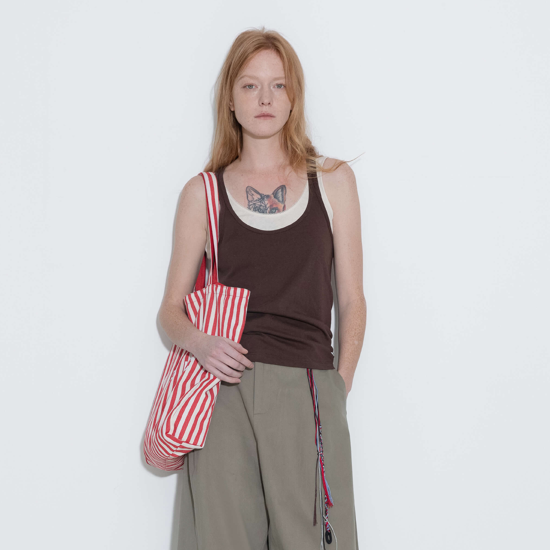 Convertible Two-Piece Color-Block Layered Vest-7