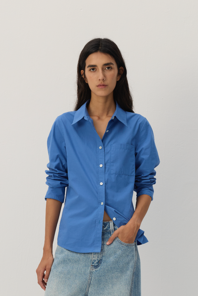CUBIC 100% Cotton Relaxed Pocket Shirt-1