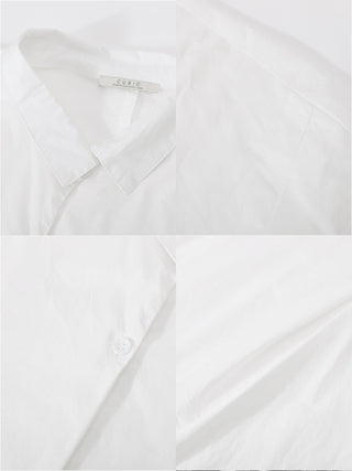 Oversized Asymmetrical White Shirt
