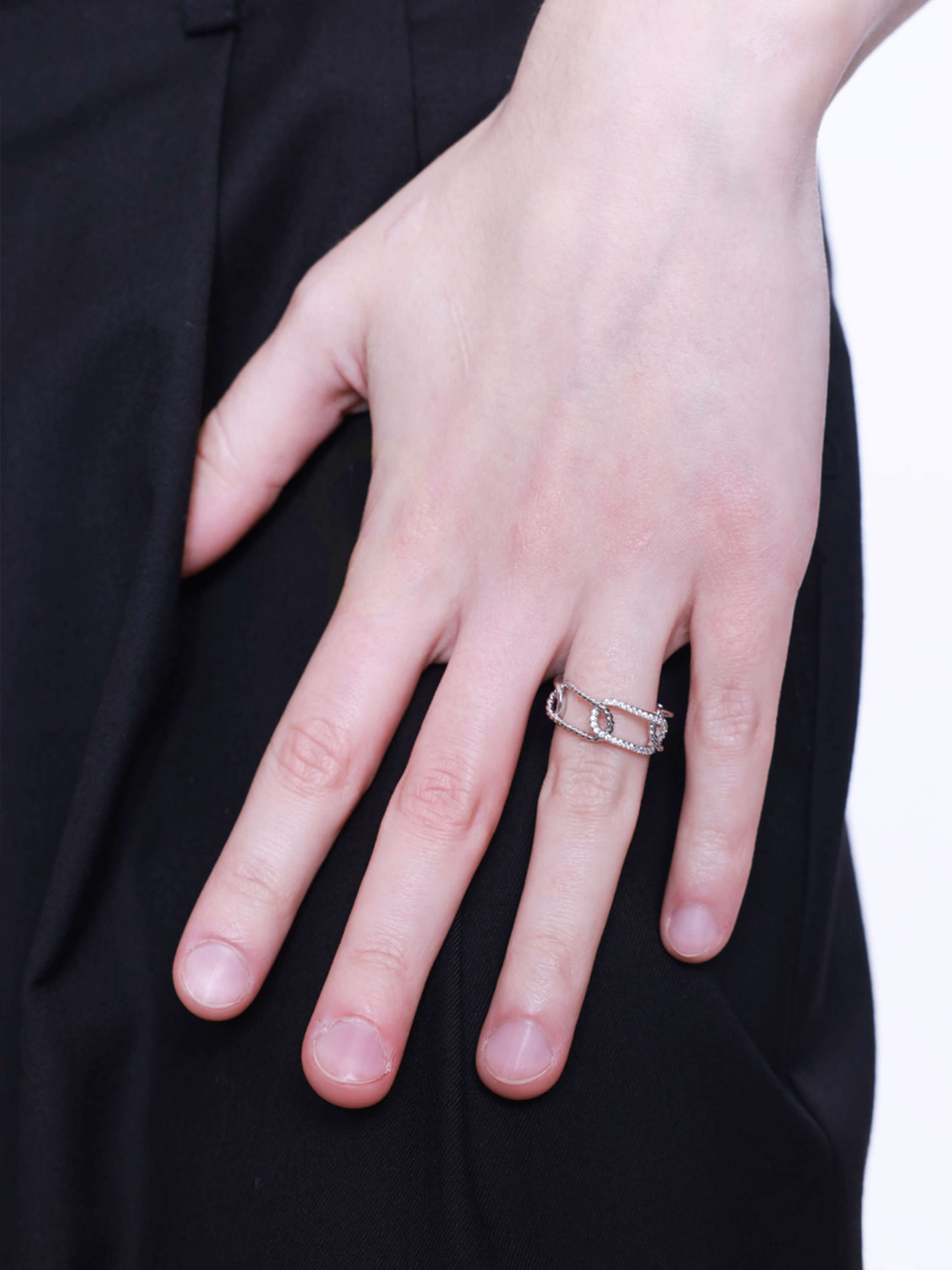 CAJ0050 - Minimal Chain Split Ring-2