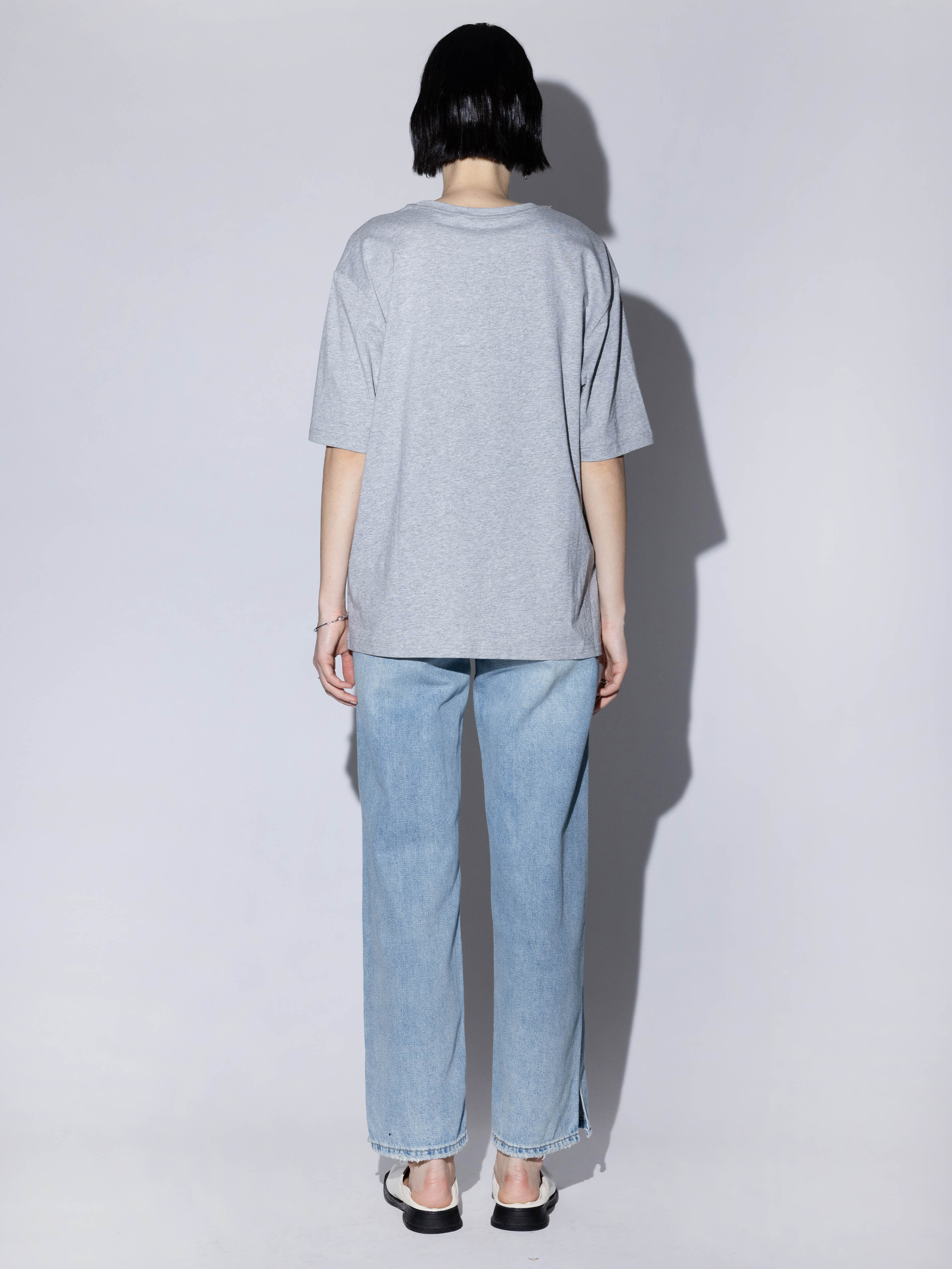 Stay Weird Oversized Printed T-Shirt-6