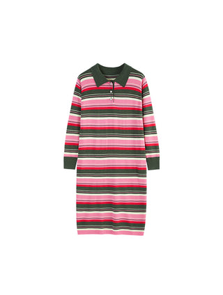 CUBIC Women's Polo Knit Dress
