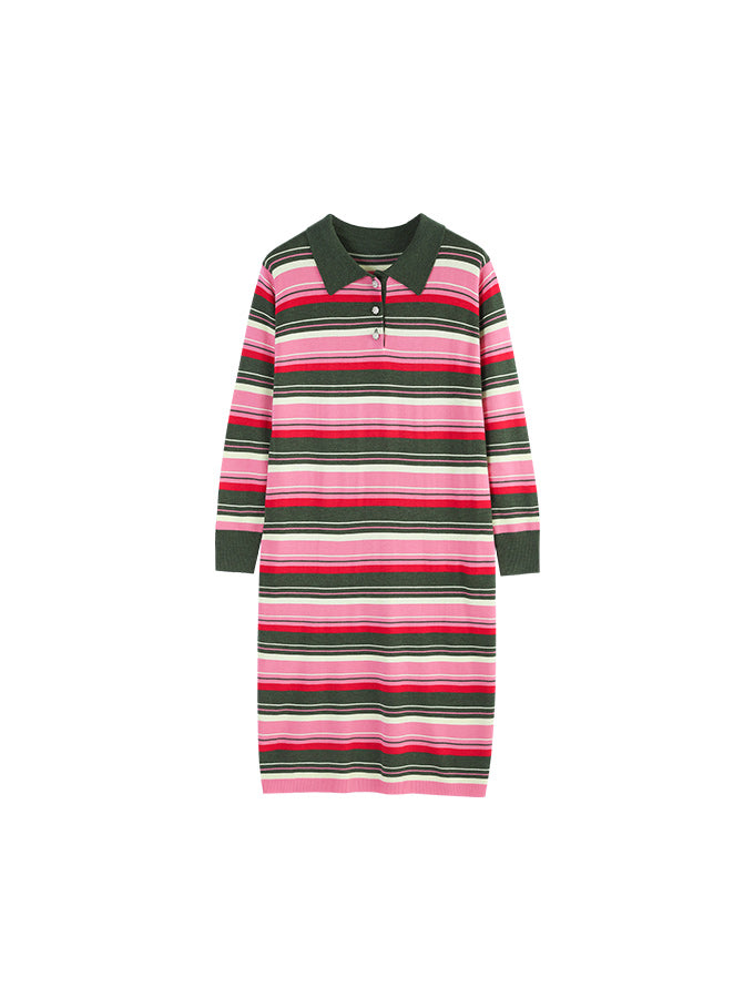 CUBIC Women's Polo Knit Dress