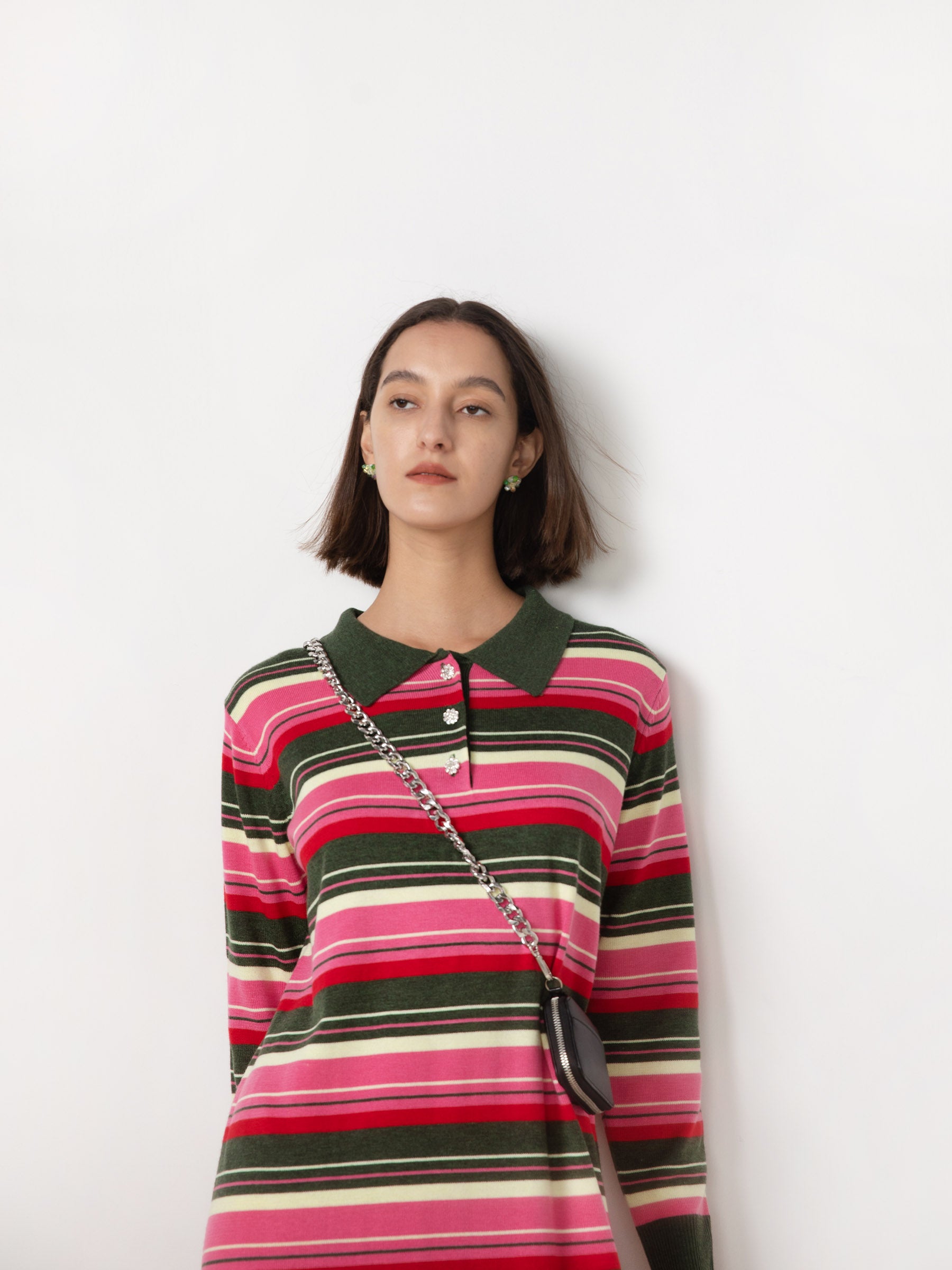 CUBIC Women's Polo Knit Dress