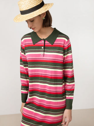 CUBIC Women's Polo Knit Dress