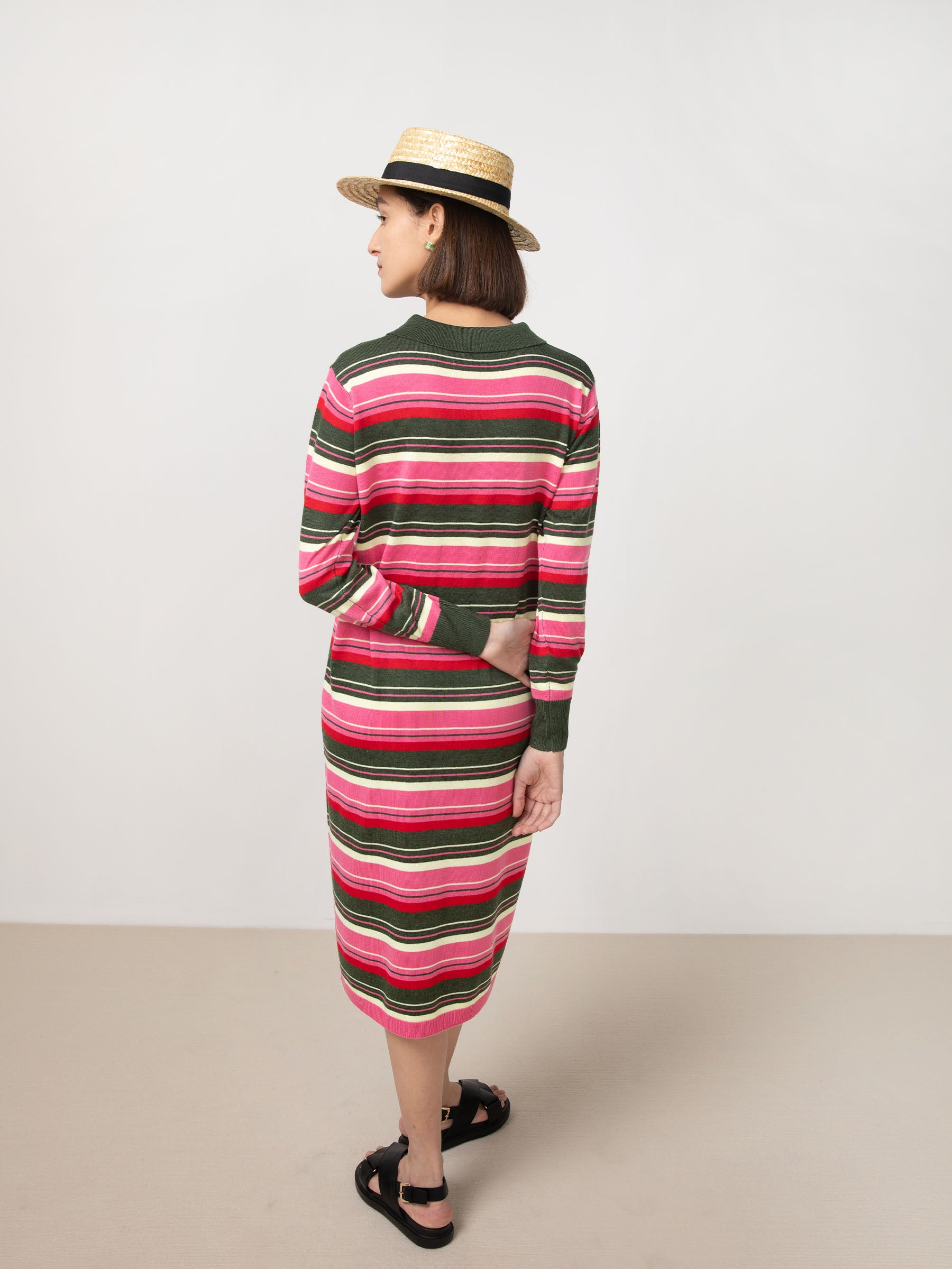 CUBIC Women's Polo Knit Dress